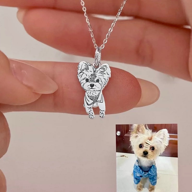 Premium Custom Pet Photo Necklace