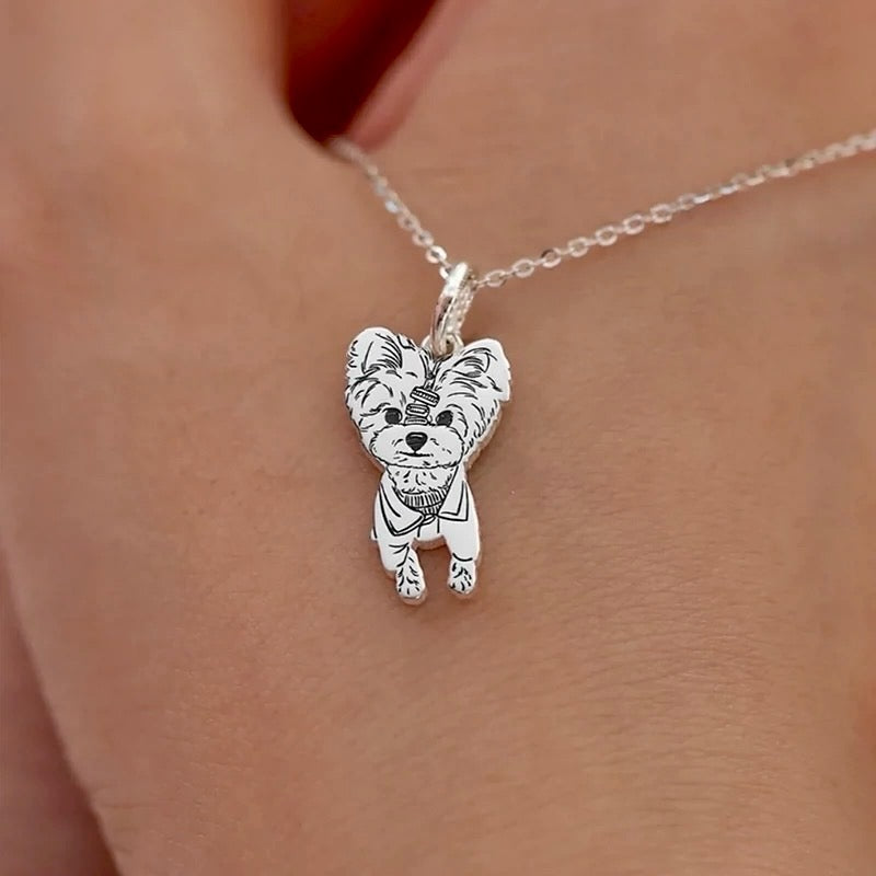 Premium Custom Pet Photo Necklace